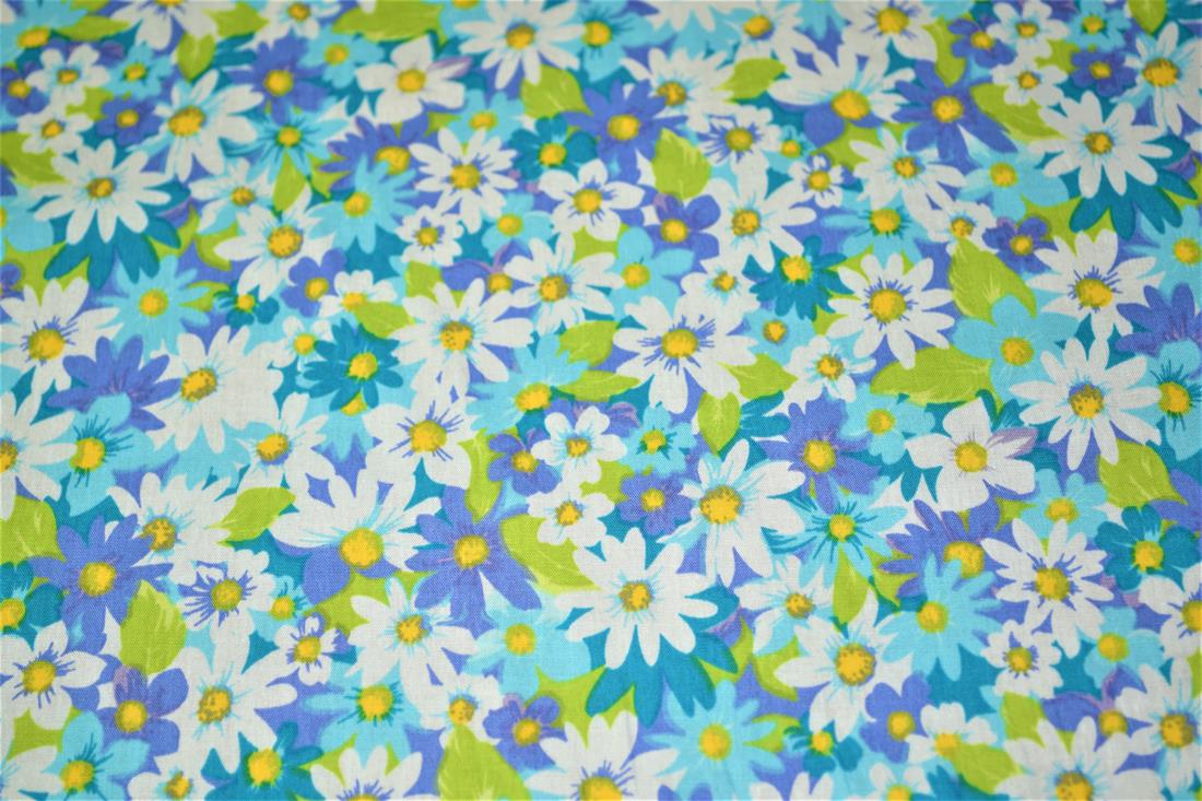 Printed 100% Cotton Flower Fabric