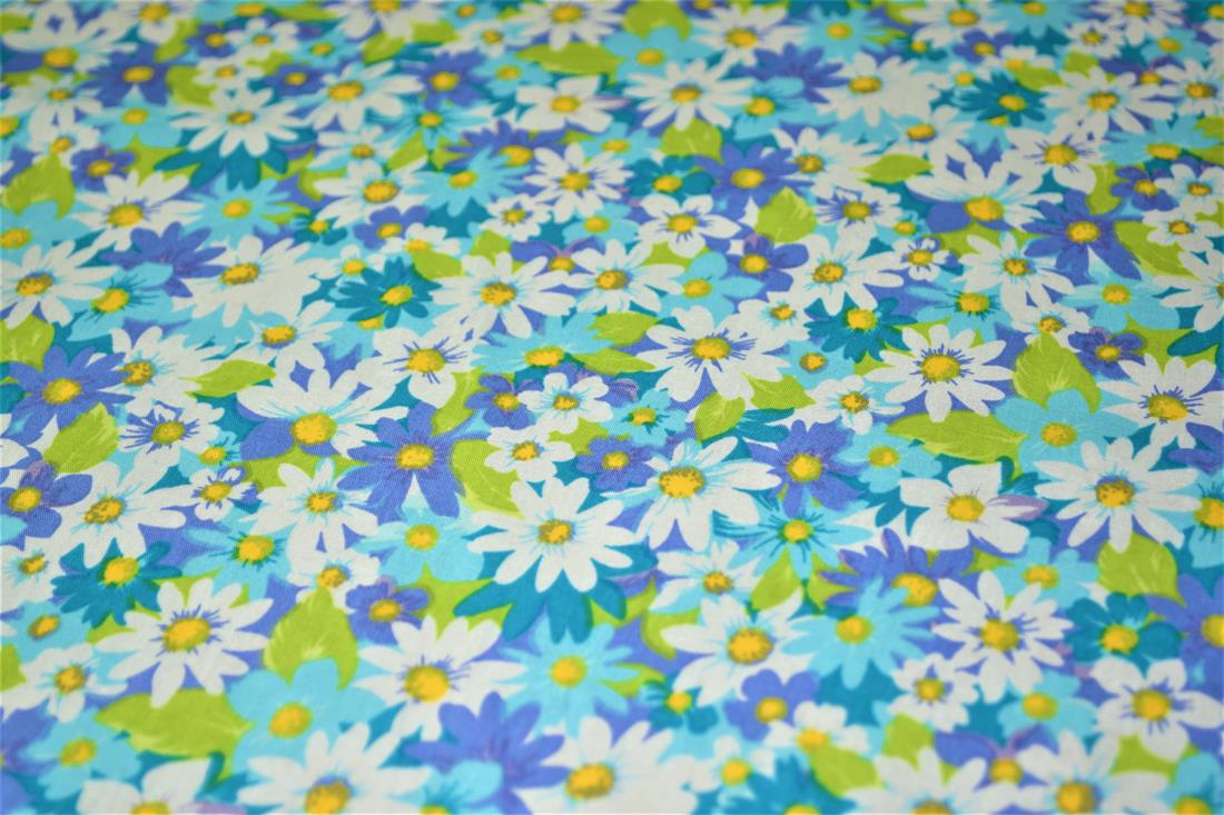 Printed 100% Cotton Flower Fabric
