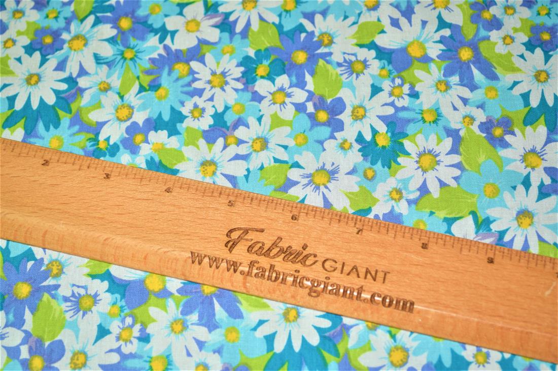 Printed 100% Cotton Flower Fabric