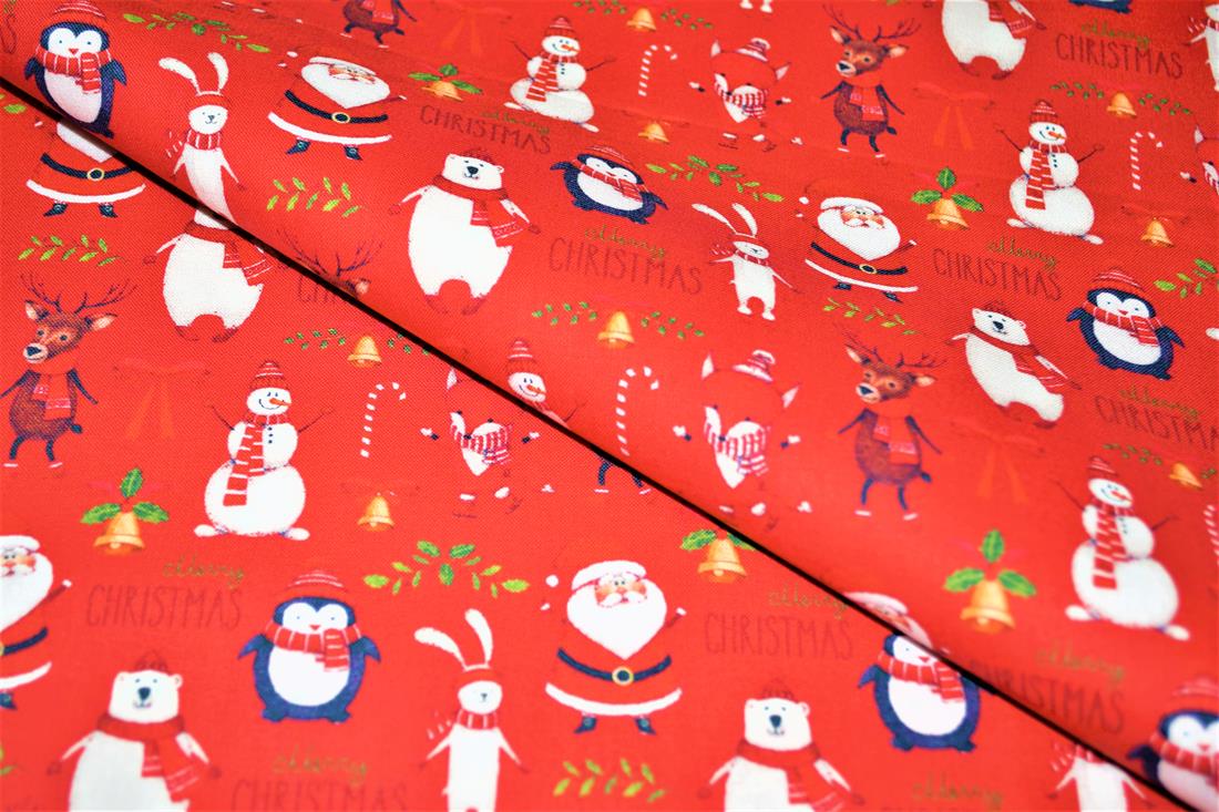 Merry Christmas Fabric