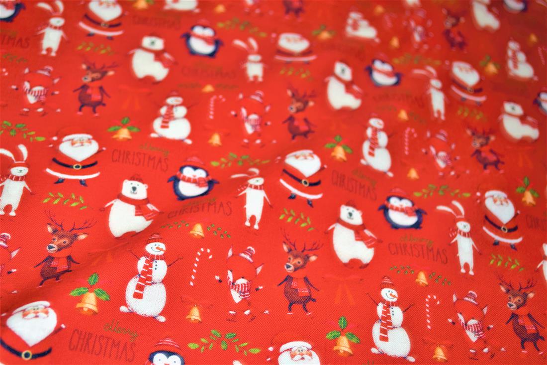 Merry Christmas Fabric