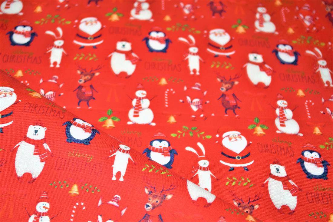 Merry Christmas Fabric