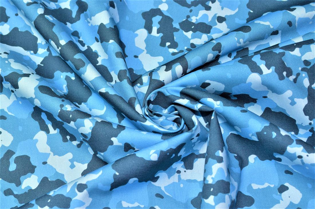 Colourful Camouflage Camo Printed 100% Cotton 140Cm Wide Fabric