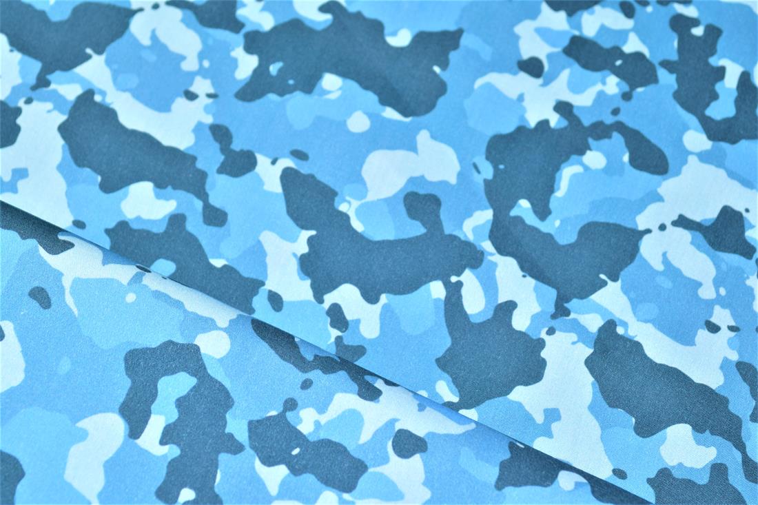 Colourful Camouflage Camo Printed 100% Cotton 140Cm Wide Fabric