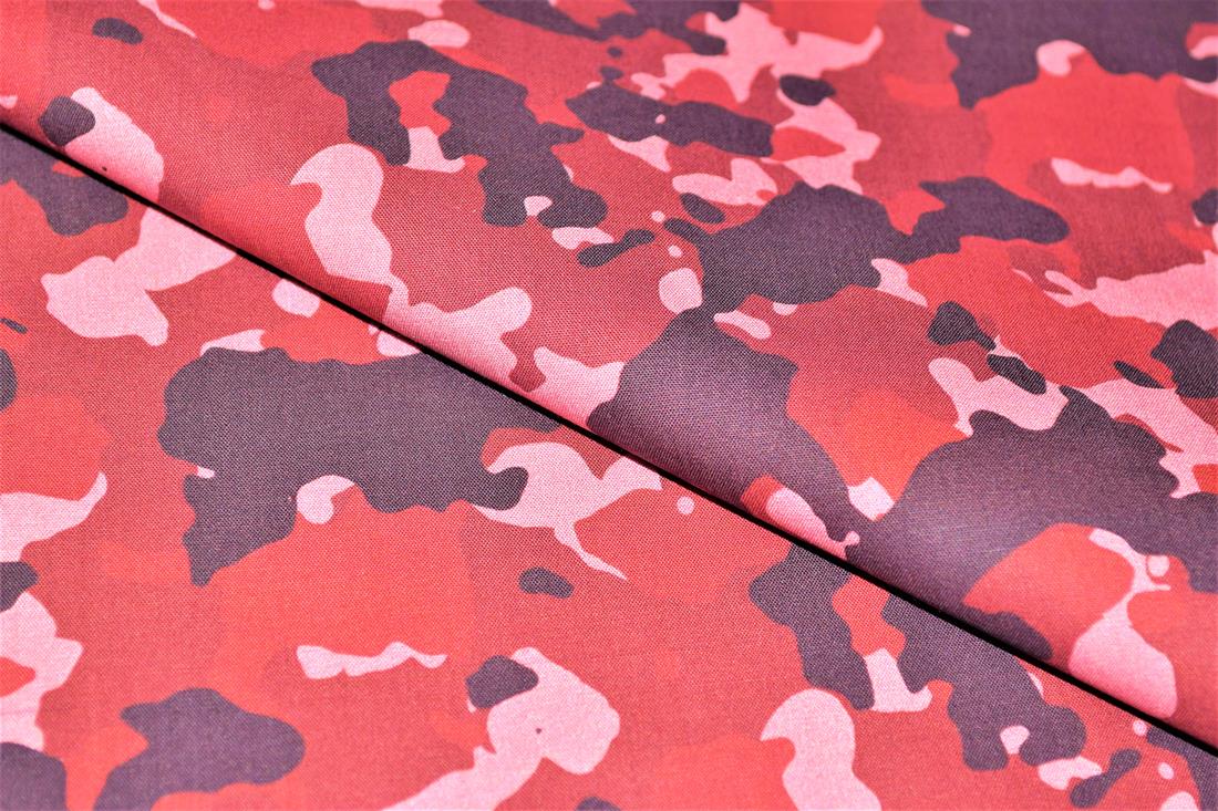 Colourful Camouflage Camo Printed 100% Cotton 140Cm Wide Fabric
