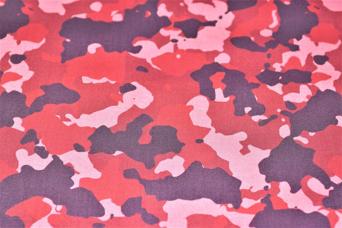 Colourful Camouflage Camo Printed 100% Cotton 140Cm Wide Fabric