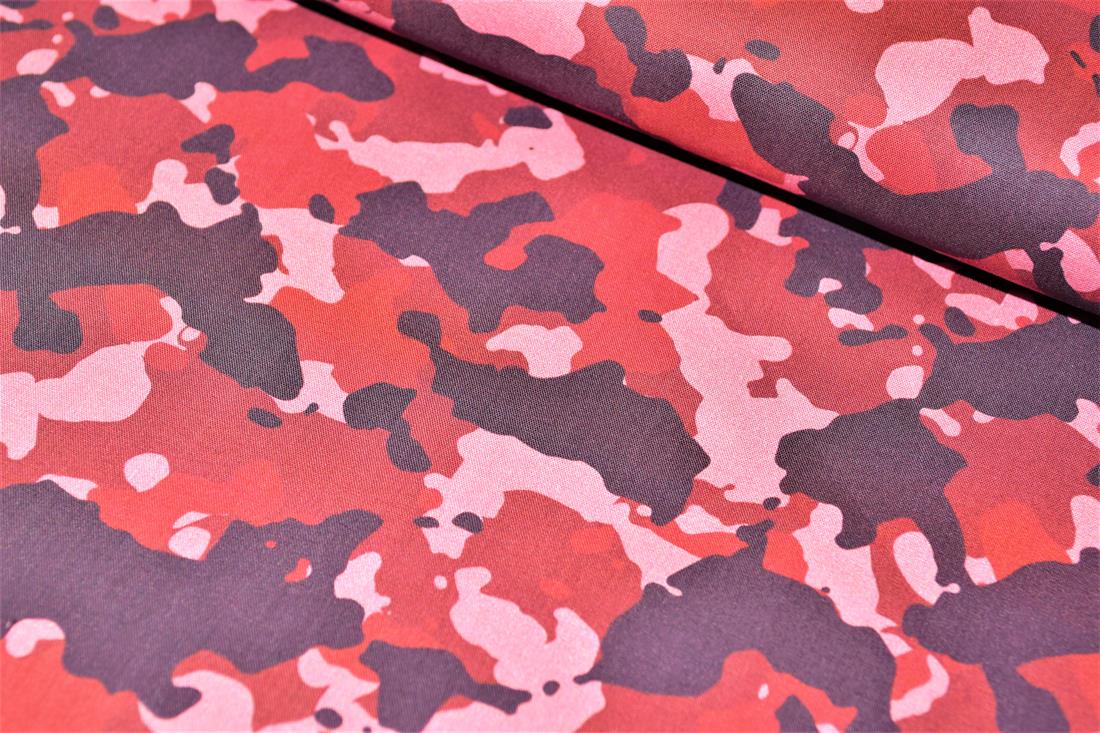 Colourful Camouflage Camo Printed 100% Cotton 140Cm Wide Fabric
