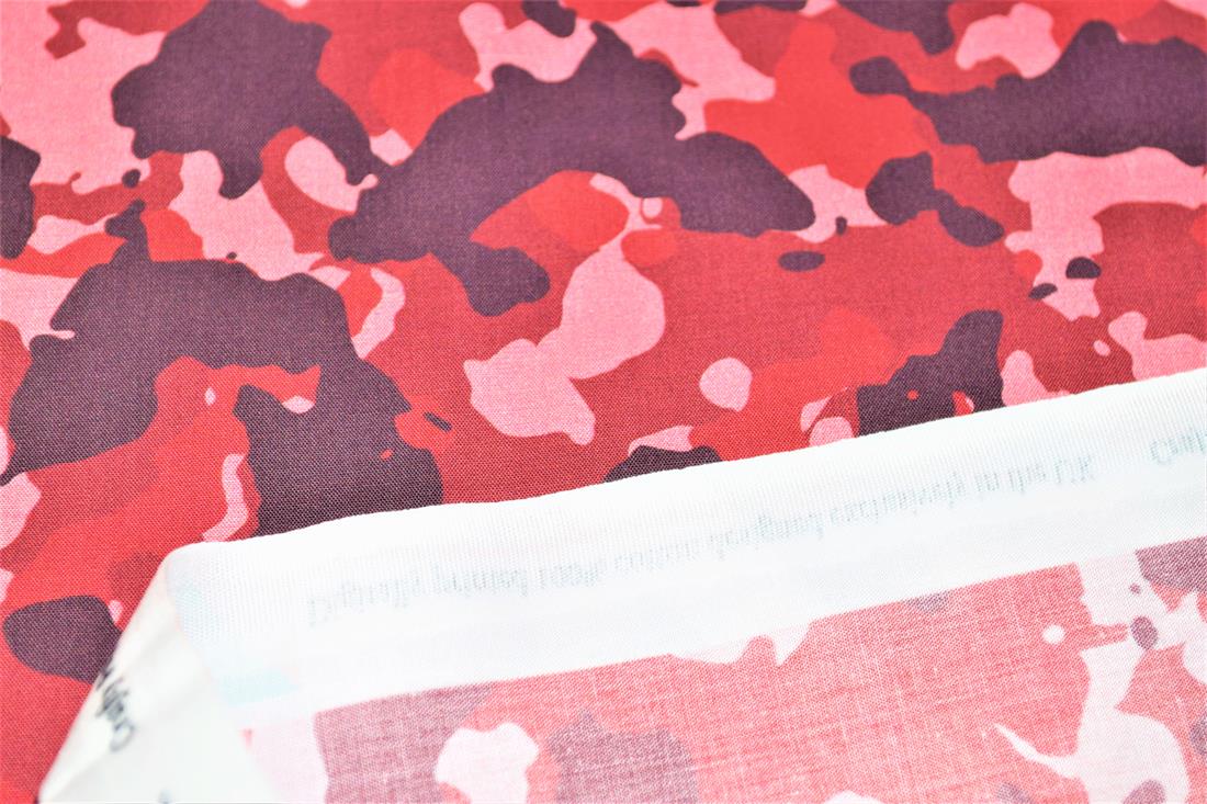 Colourful Camouflage Camo Printed 100% Cotton 140Cm Wide Fabric