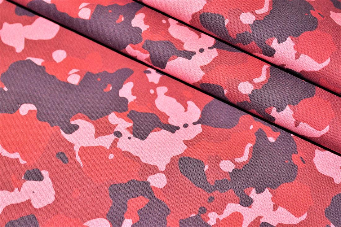 Colourful Camouflage Camo Printed 100% Cotton 140Cm Wide Fabric
