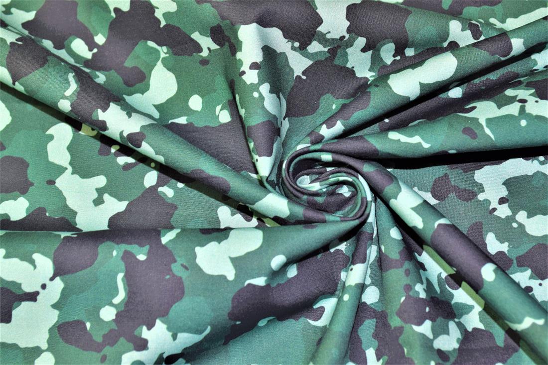Colourful Camouflage Camo Printed 100% Cotton 140Cm Wide Fabric