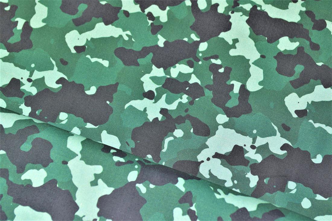 Colourful Camouflage Camo Printed 100% Cotton 140Cm Wide Fabric