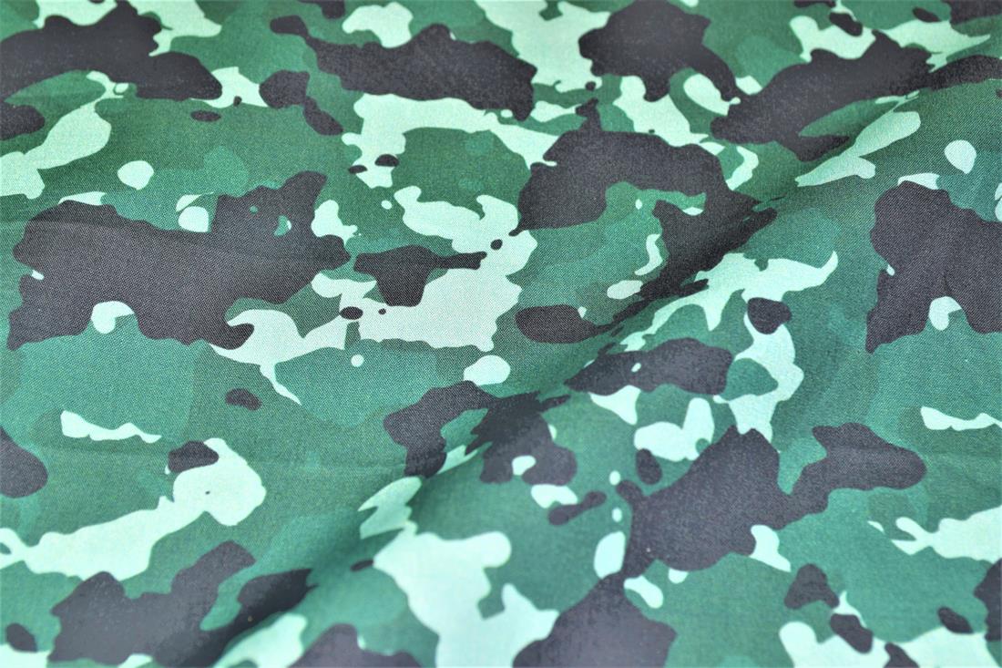 Colourful Camouflage Camo Printed 100% Cotton 140Cm Wide Fabric