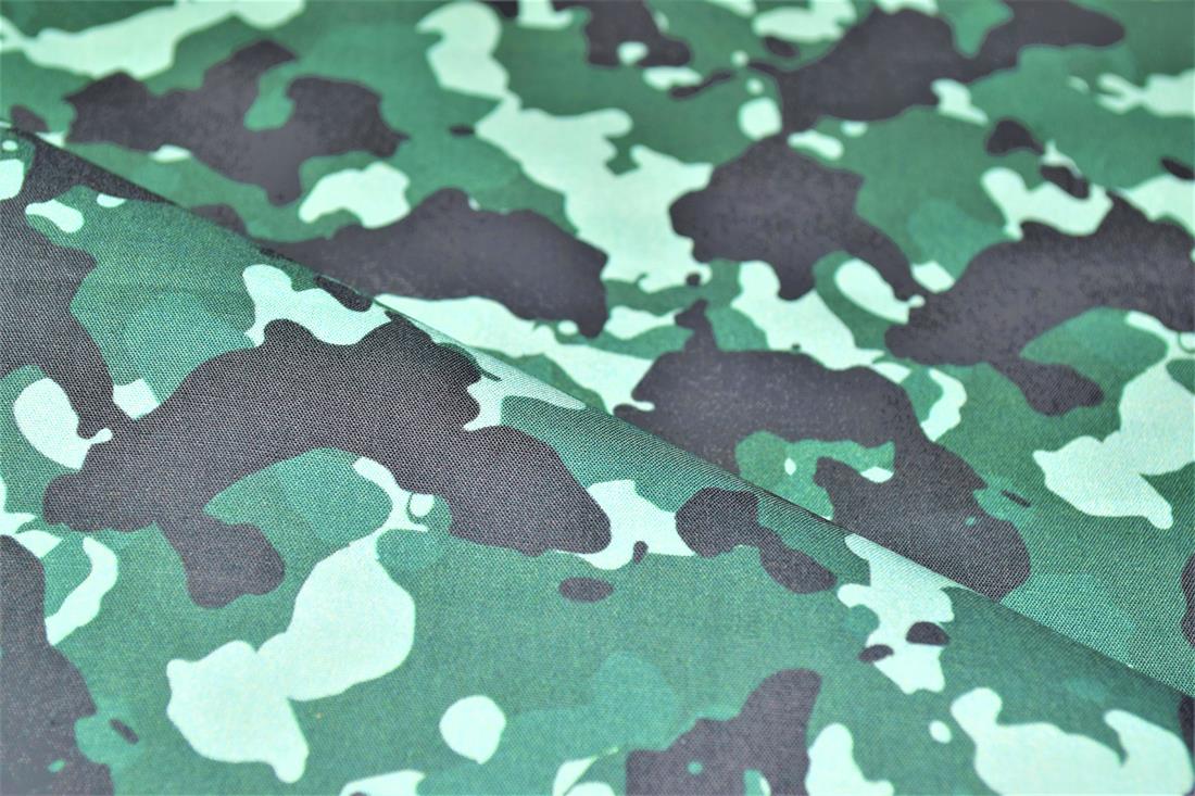 Colourful Camouflage Camo Printed 100% Cotton 140Cm Wide Fabric