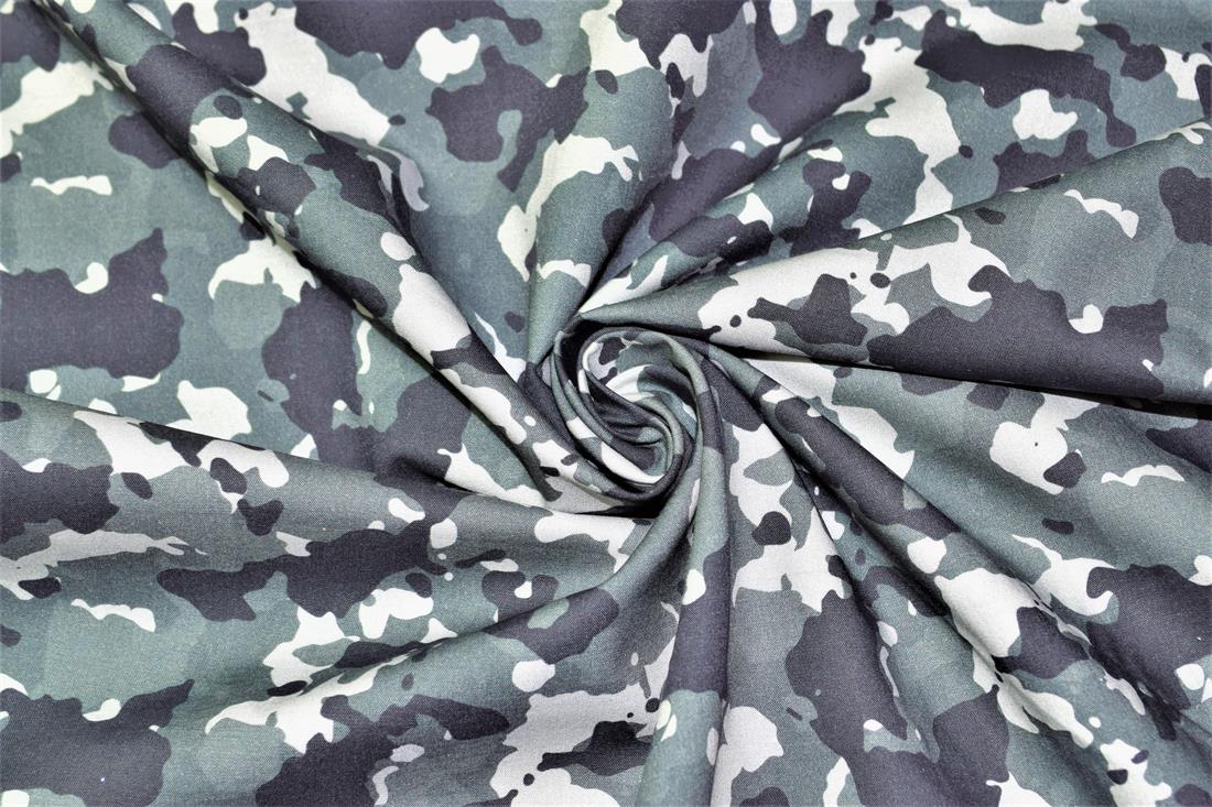 Colourful Camouflage Camo Printed 100% Cotton 140Cm Wide Fabric
