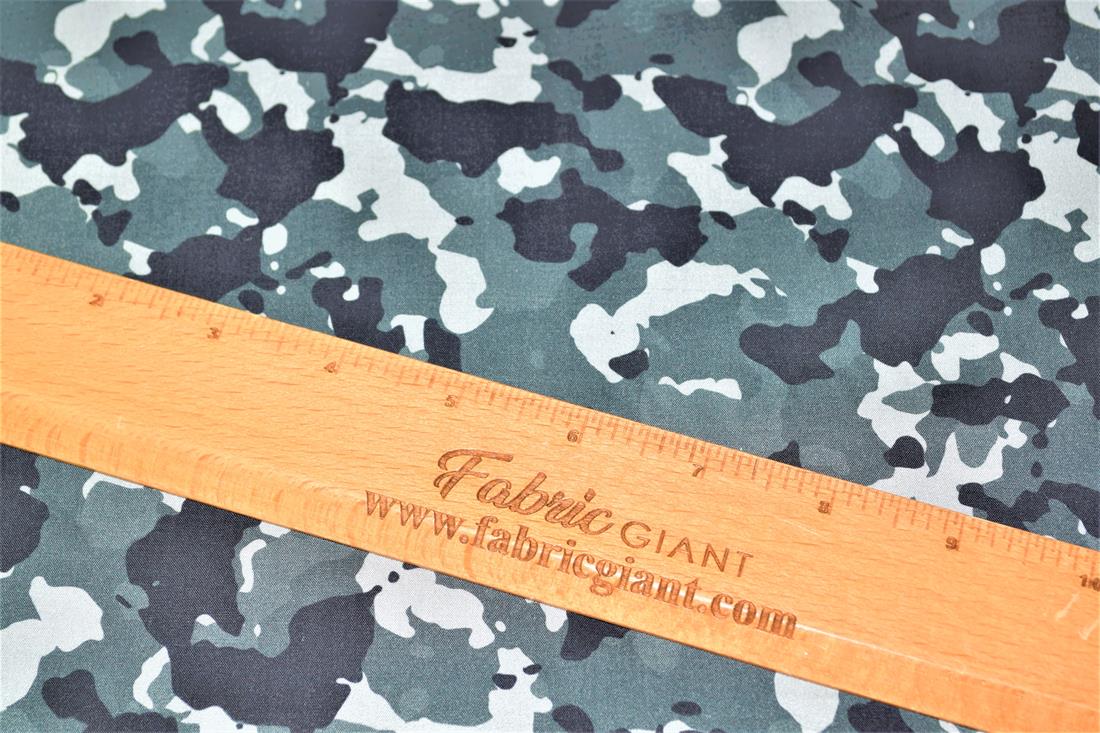 Colourful Camouflage Camo Printed 100% Cotton 140Cm Wide Fabric