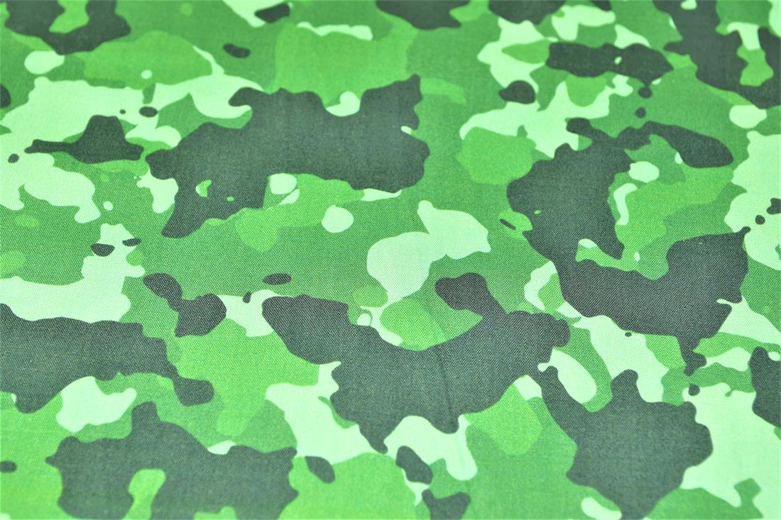 Colourful Camouflage Camo Printed 100% Cotton 140Cm Wide Fabric