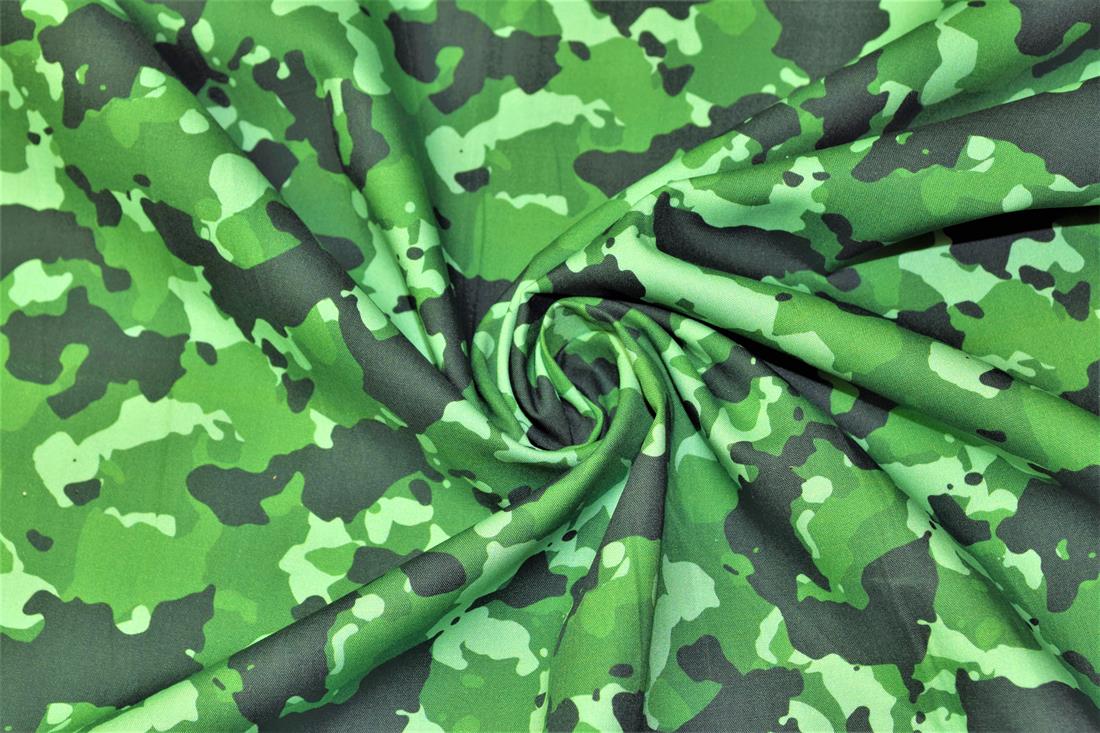 Colourful Camouflage Camo Printed 100% Cotton 140Cm Wide Fabric