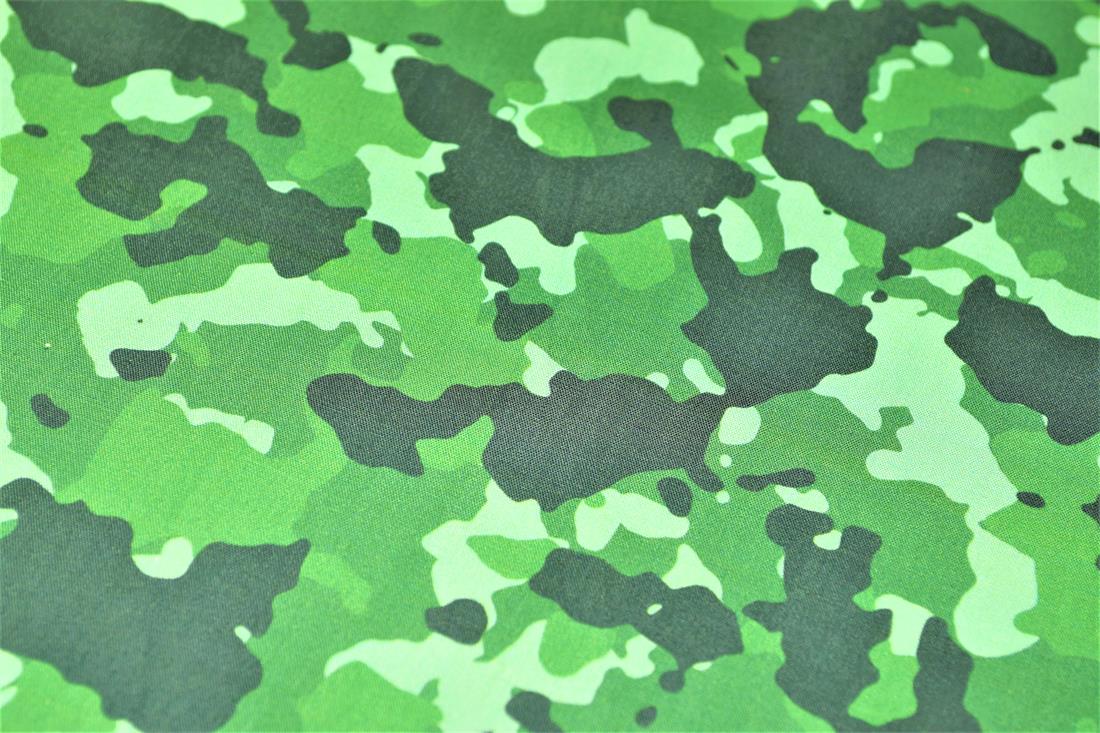 Colourful Camouflage Camo Printed 100% Cotton 140Cm Wide Fabric