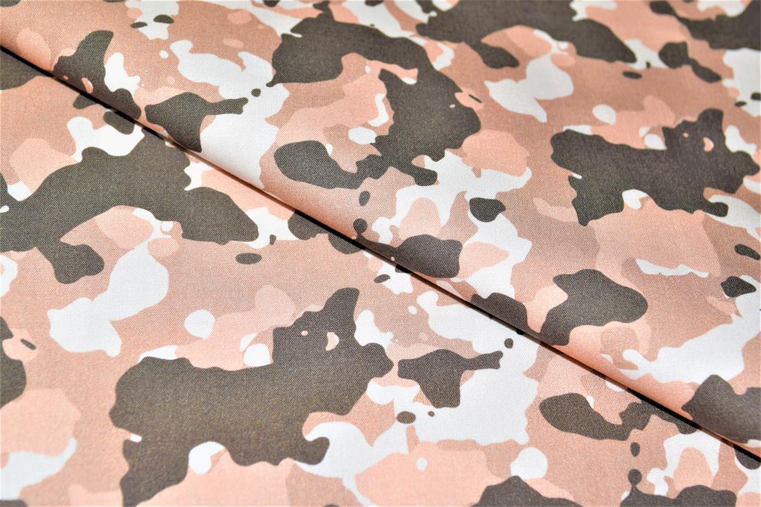 Colourful Camouflage Camo Printed 100% Cotton 140Cm Wide Fabric
