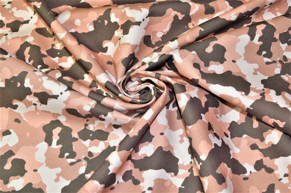 Colourful Camouflage Camo Printed 100% Cotton 140Cm Wide Fabric
