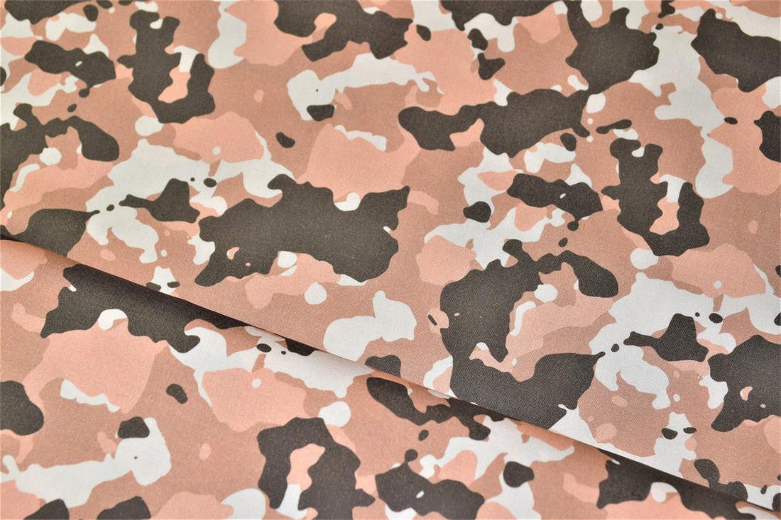 Colourful Camouflage Camo Printed 100% Cotton 140Cm Wide Fabric