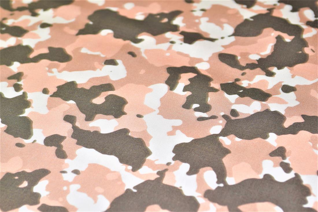 Colourful Camouflage Camo Printed 100% Cotton 140Cm Wide Fabric