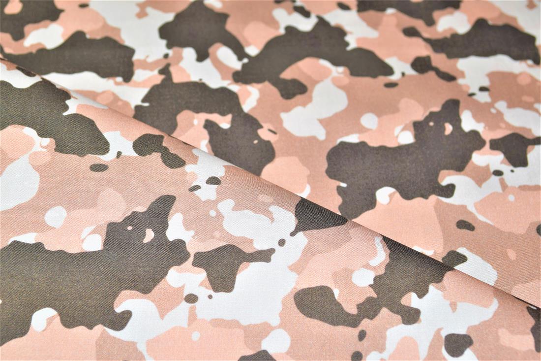Colourful Camouflage Camo Printed 100% Cotton 140Cm Wide Fabric
