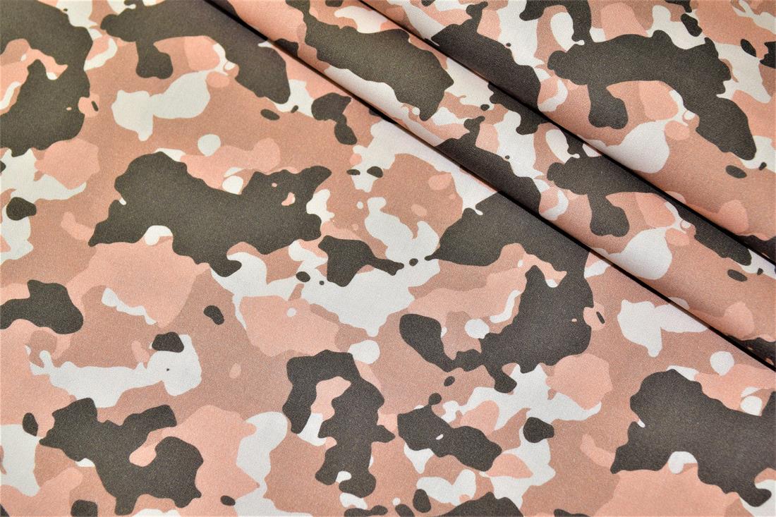 Colourful Camouflage Camo Printed 100% Cotton 140Cm Wide Fabric