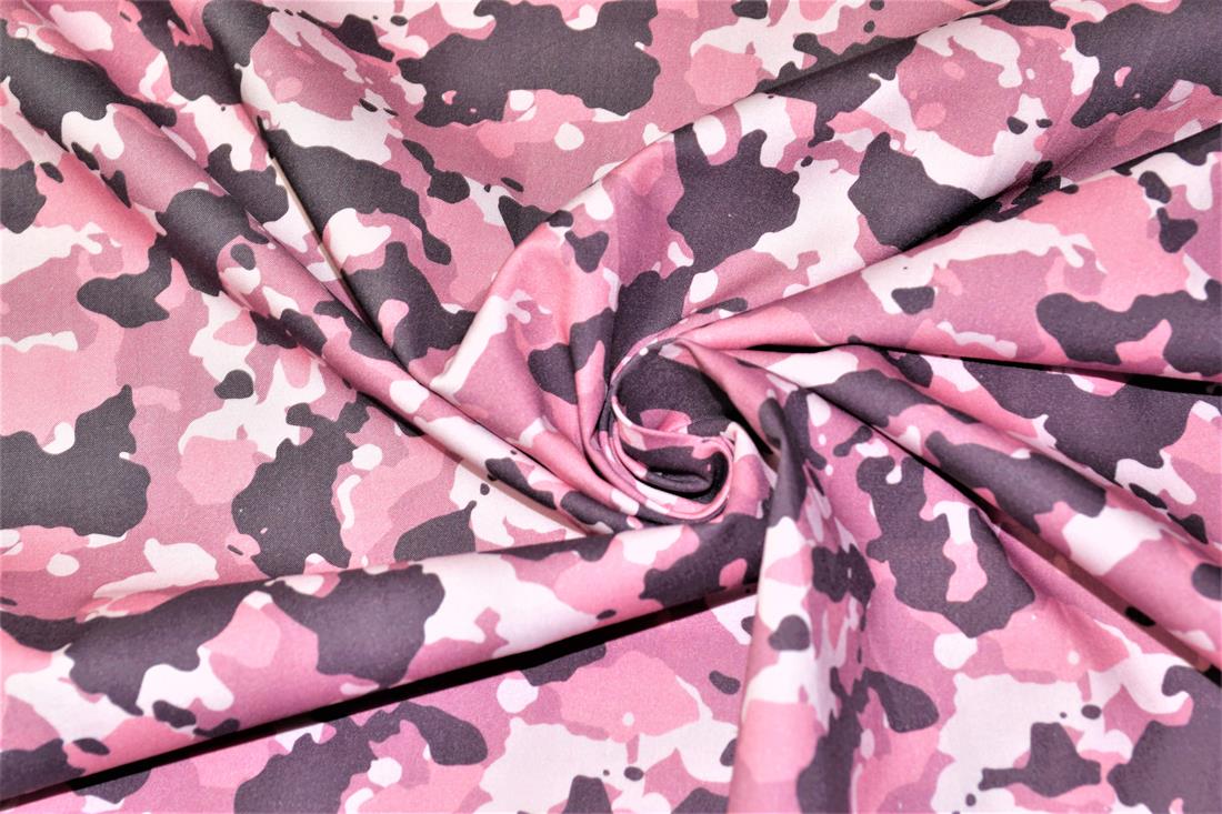 Colourful Camouflage Camo Printed 100% Cotton 140Cm Wide Fabric