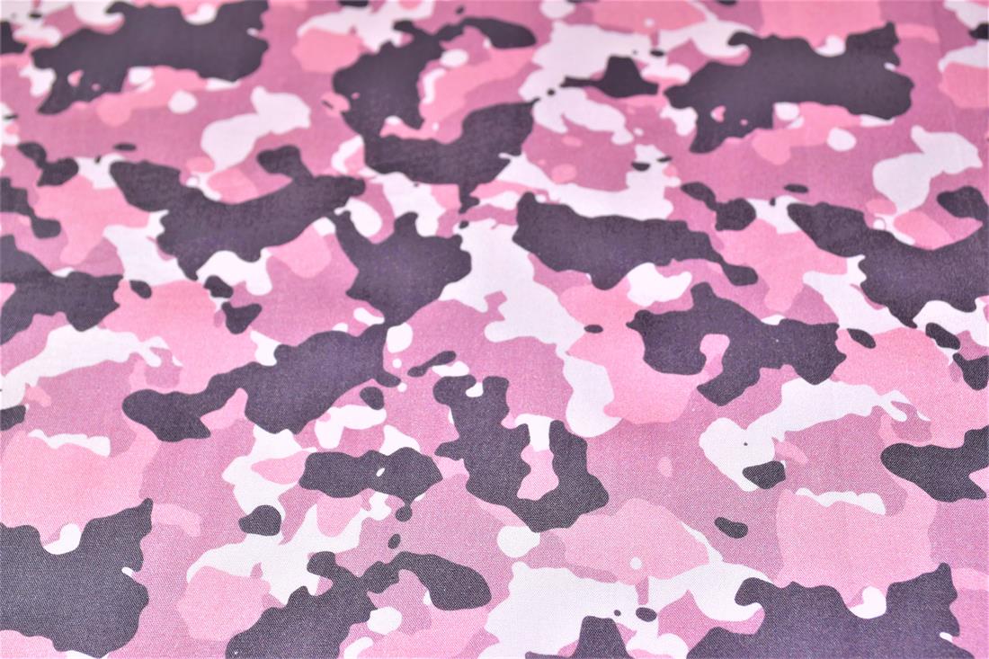 Colourful Camouflage Camo Printed 100% Cotton 140Cm Wide Fabric