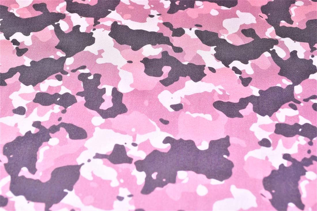 Colourful Camouflage Camo Printed 100% Cotton 140Cm Wide Fabric