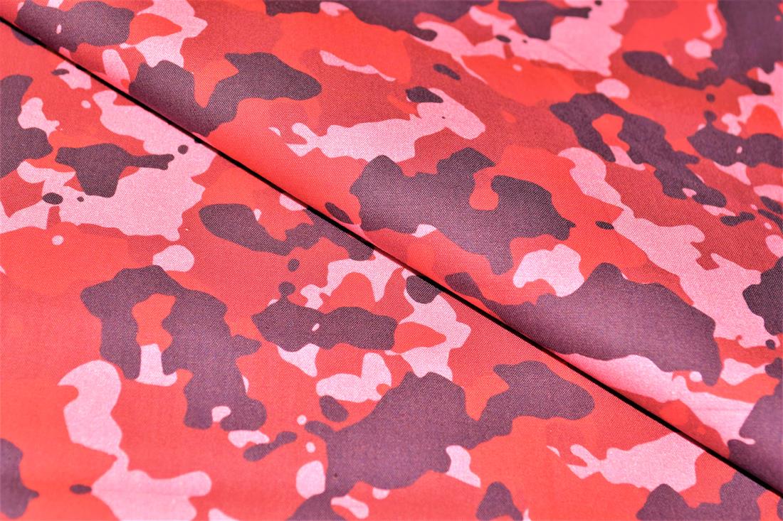 Colourful Camouflage Camo Printed 100% Cotton 140Cm Wide Fabric
