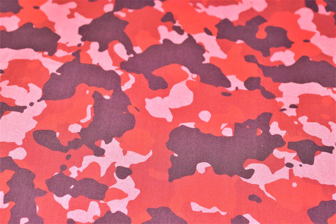 Colourful Camouflage Camo Printed 100% Cotton 140Cm Wide Fabric