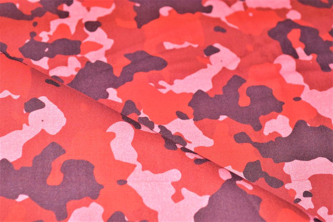 Colourful Camouflage Camo Printed 100% Cotton 140Cm Wide Fabric