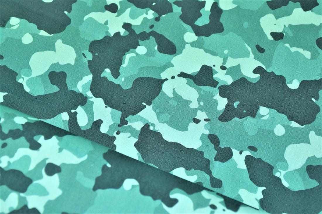 Colourful Camouflage Camo Printed 100% Cotton 140Cm Wide Fabric