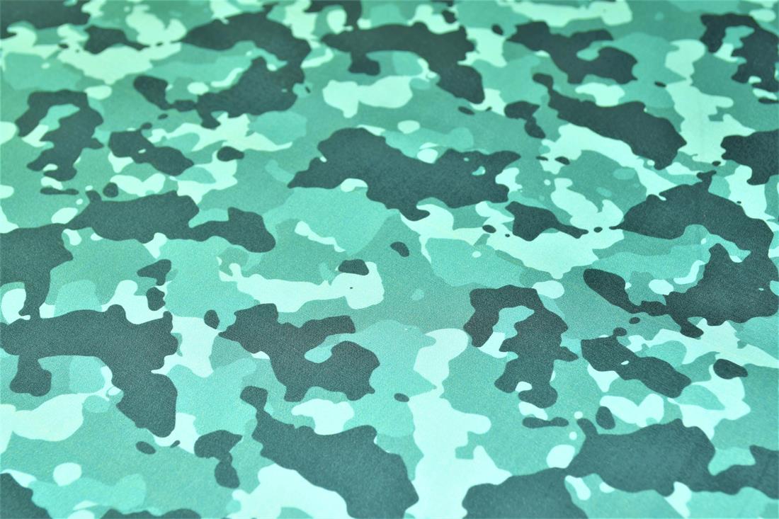 Colourful Camouflage Camo Printed 100% Cotton 140Cm Wide Fabric