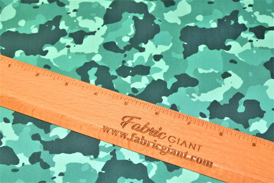 Colourful Camouflage Camo Printed 100% Cotton 140Cm Wide Fabric