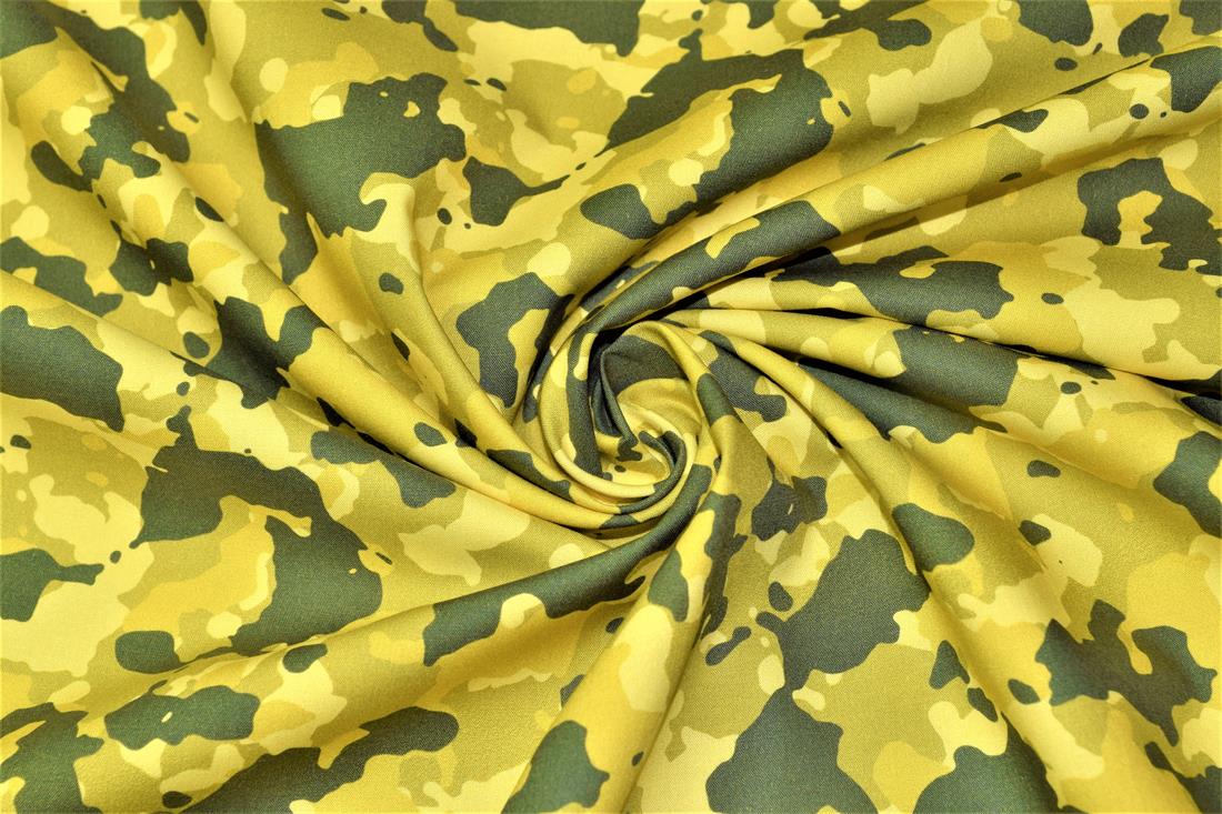 Colourful Camouflage Camo Printed 100% Cotton 140Cm Wide Fabric