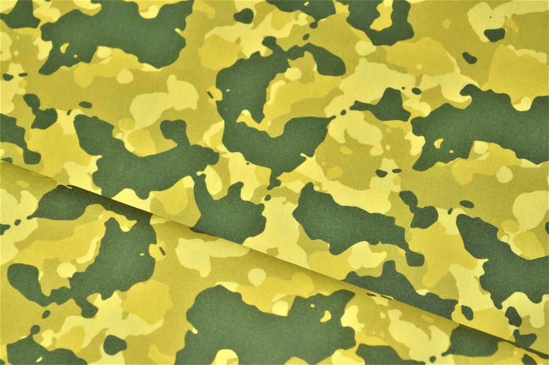 Colourful Camouflage Camo Printed 100% Cotton 140Cm Wide Fabric