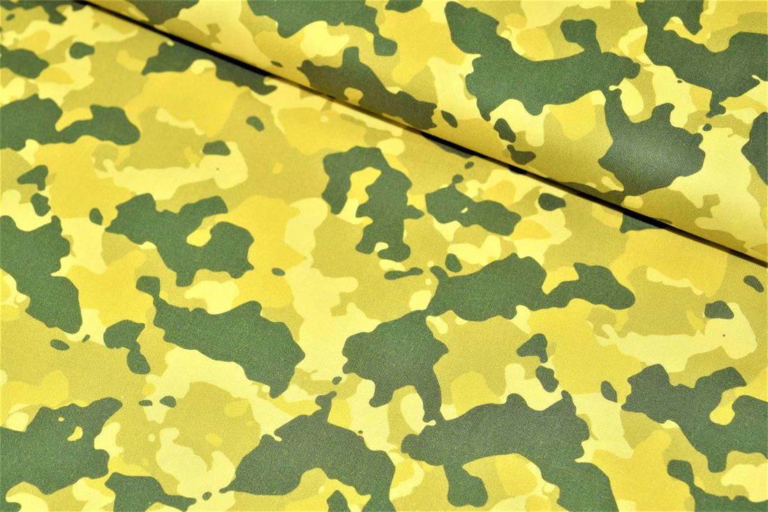 Colourful Camouflage Camo Printed 100% Cotton 140Cm Wide Fabric