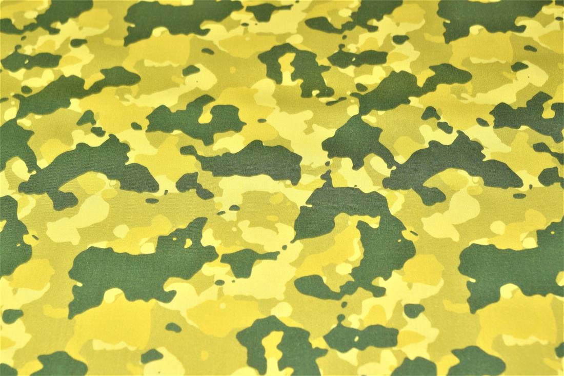 Colourful Camouflage Camo Printed 100% Cotton 140Cm Wide Fabric