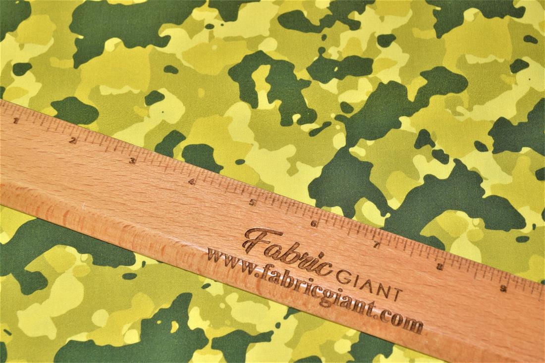 Colourful Camouflage Camo Printed 100% Cotton 140Cm Wide Fabric