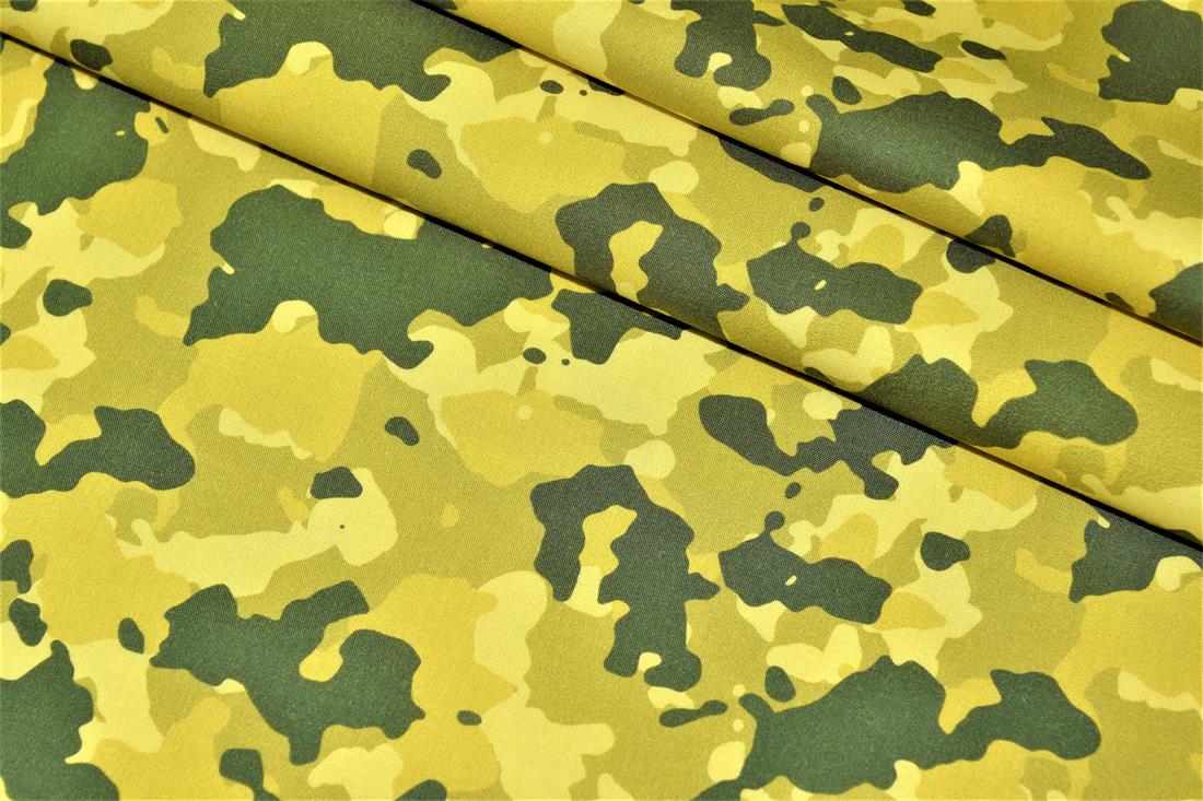 Colourful Camouflage Camo Printed 100% Cotton 140Cm Wide Fabric