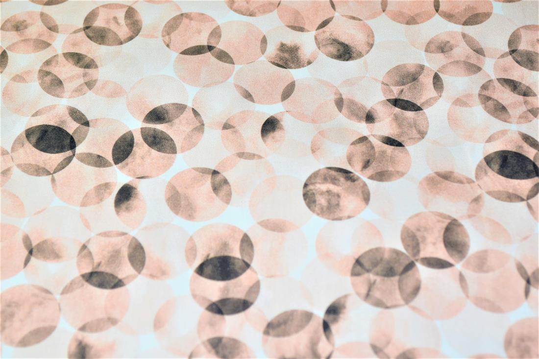 Bokeh Dot Printed 100% Cotton Fabric