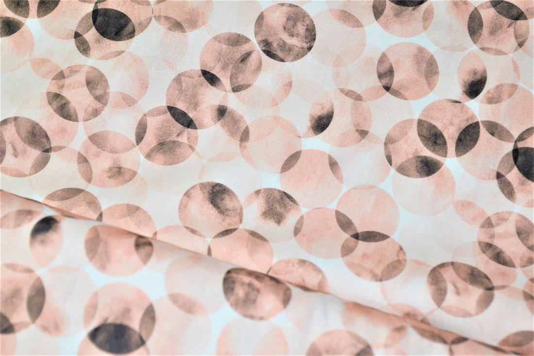 Bokeh Dot Printed 100% Cotton Fabric