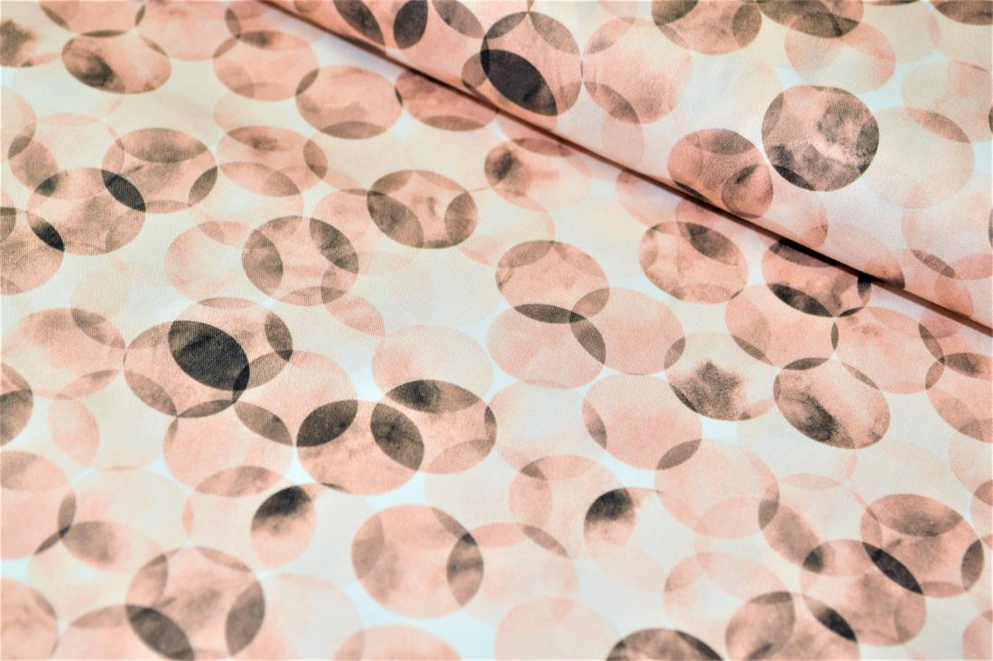 Bokeh Dot Printed 100% Cotton Fabric