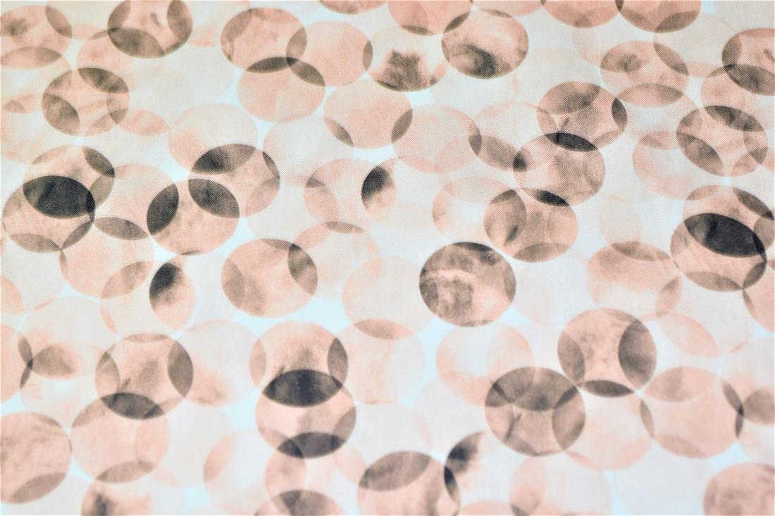 Bokeh Dot Printed 100% Cotton Fabric