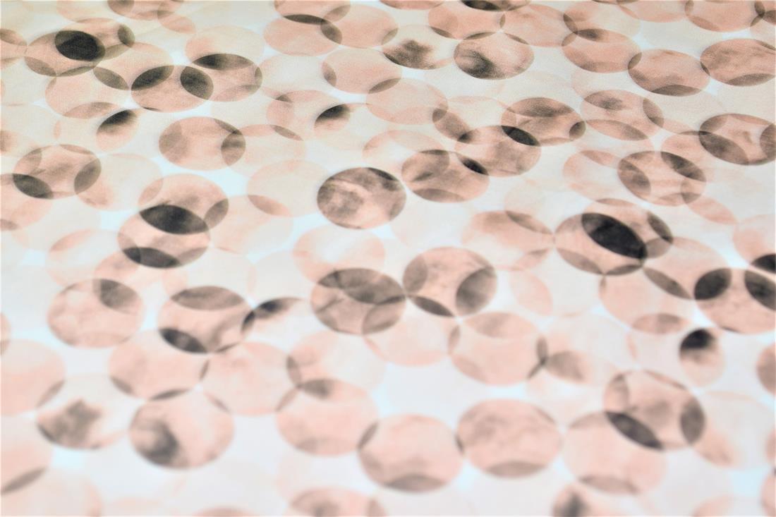 Bokeh Dot Printed 100% Cotton Fabric