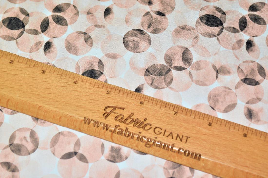 Bokeh Dot Printed 100% Cotton Fabric