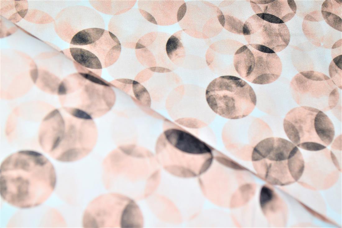 Bokeh Dot Printed 100% Cotton Fabric